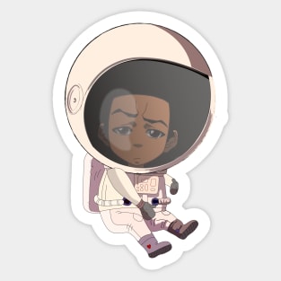 Huey Freeman Astronaut! Sticker